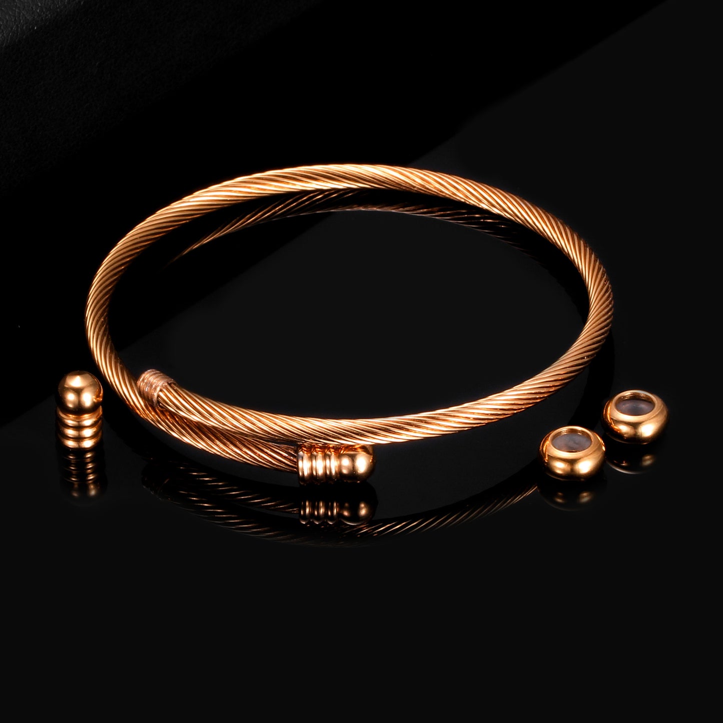 Love Bracelet Cable Wire Stainless Steel Wire Braided Bracelet