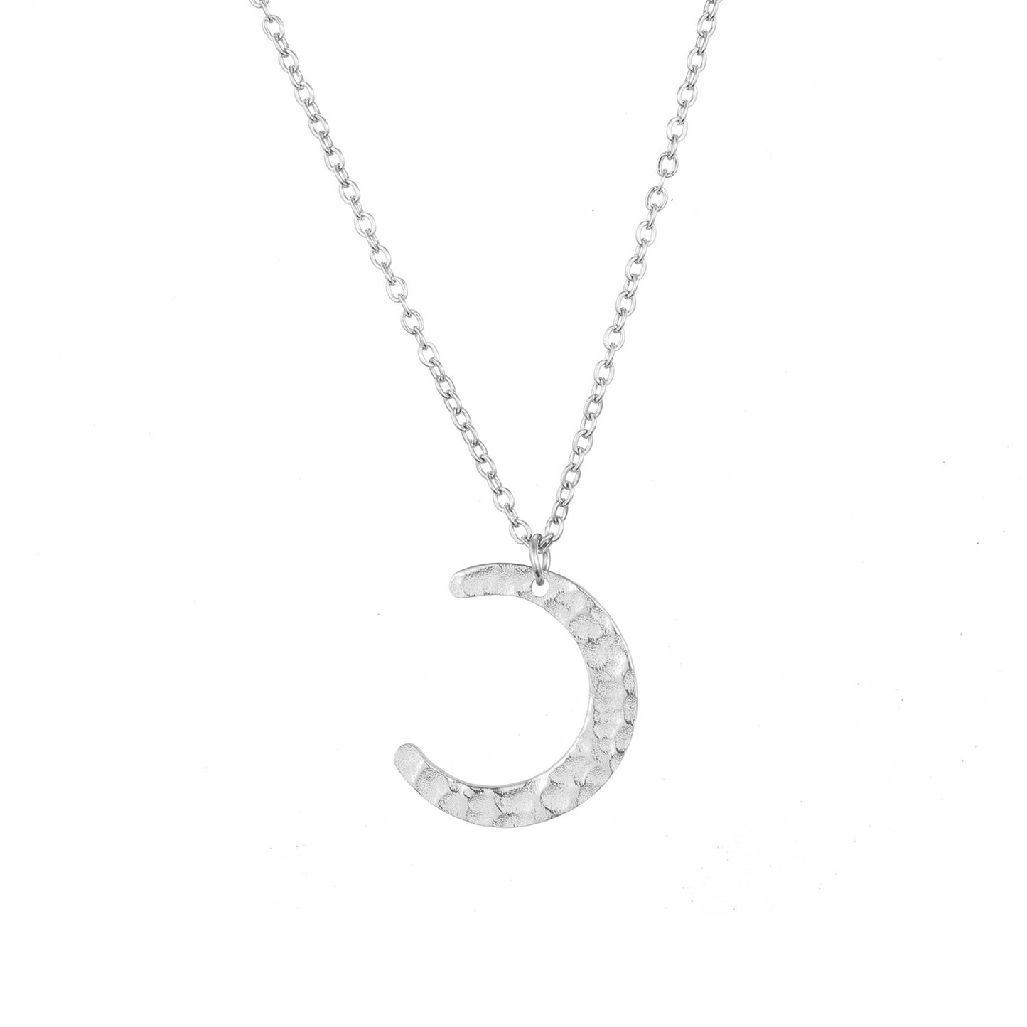 10217 European And American Jewelry Moon Female Necklace L316 Stainless Steel Necklace Clavicle Chain Hot Sale Cross-Border