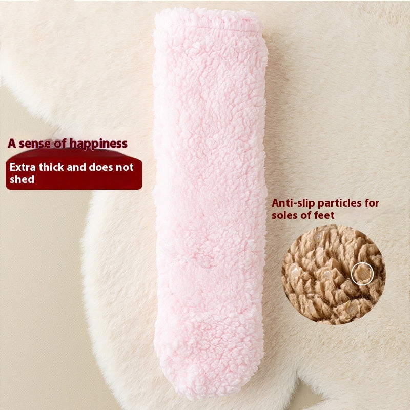 Chaussettes Niuky en velours épais