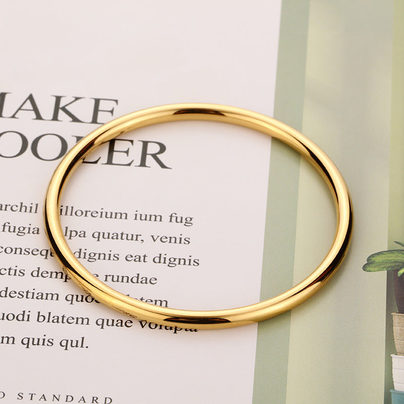 Bracelet antique tout-assorti en acier inoxydable circulaire