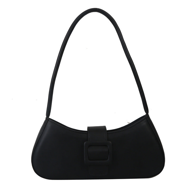 Petit sac carré à bandoulière texturé de style occidental