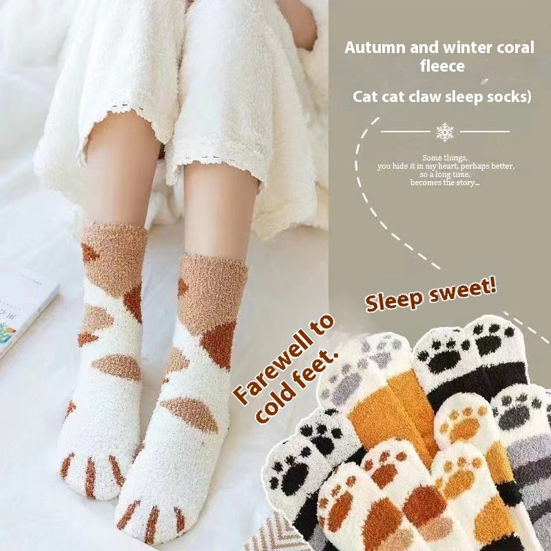 Chaussettes Caty épaisses et chaudes