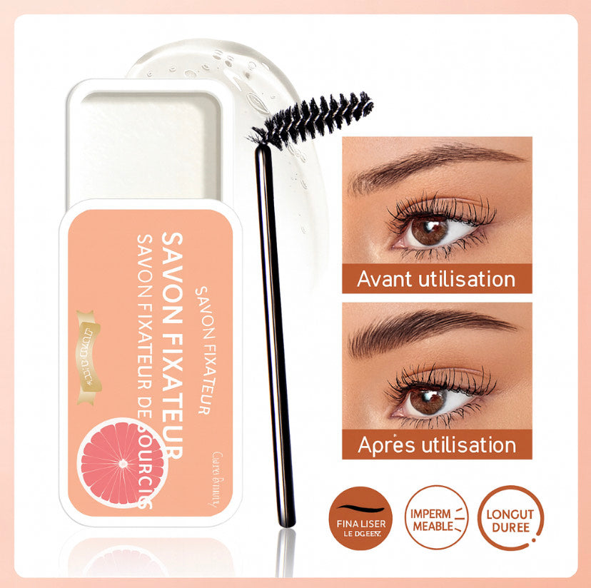 Gel coiffant pour sourcils Portable