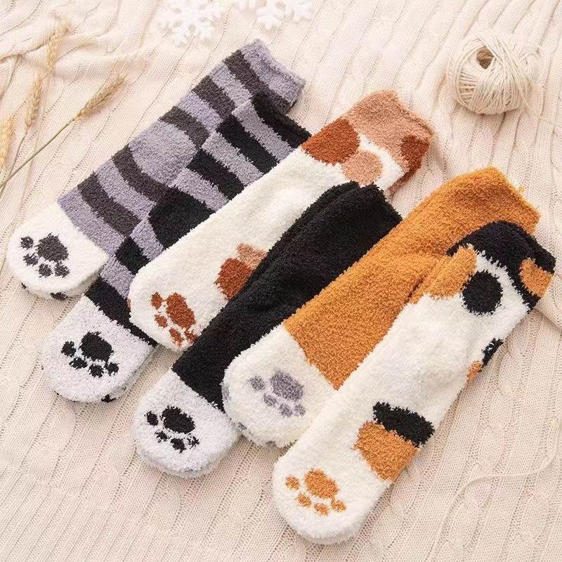 Chaussettes Caty épaisses et chaudes