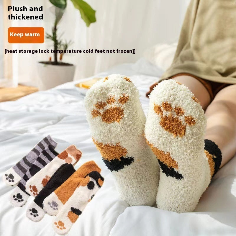 Chaussettes Caty épaisses et chaudes