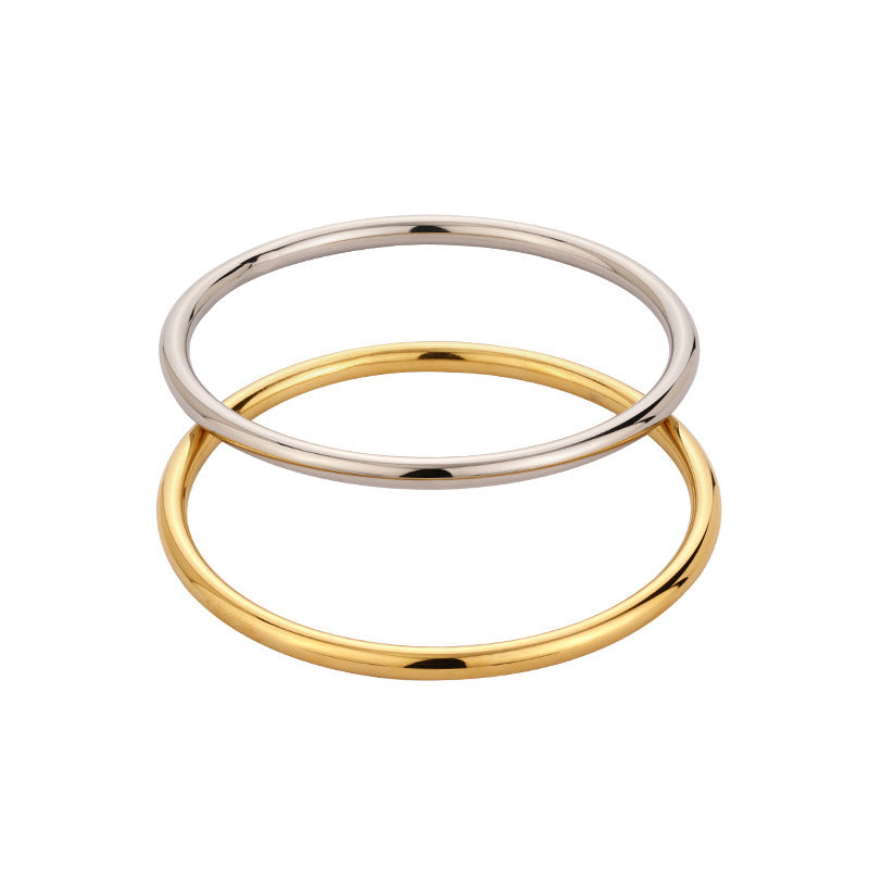 Bracelet antique tout-assorti en acier inoxydable circulaire