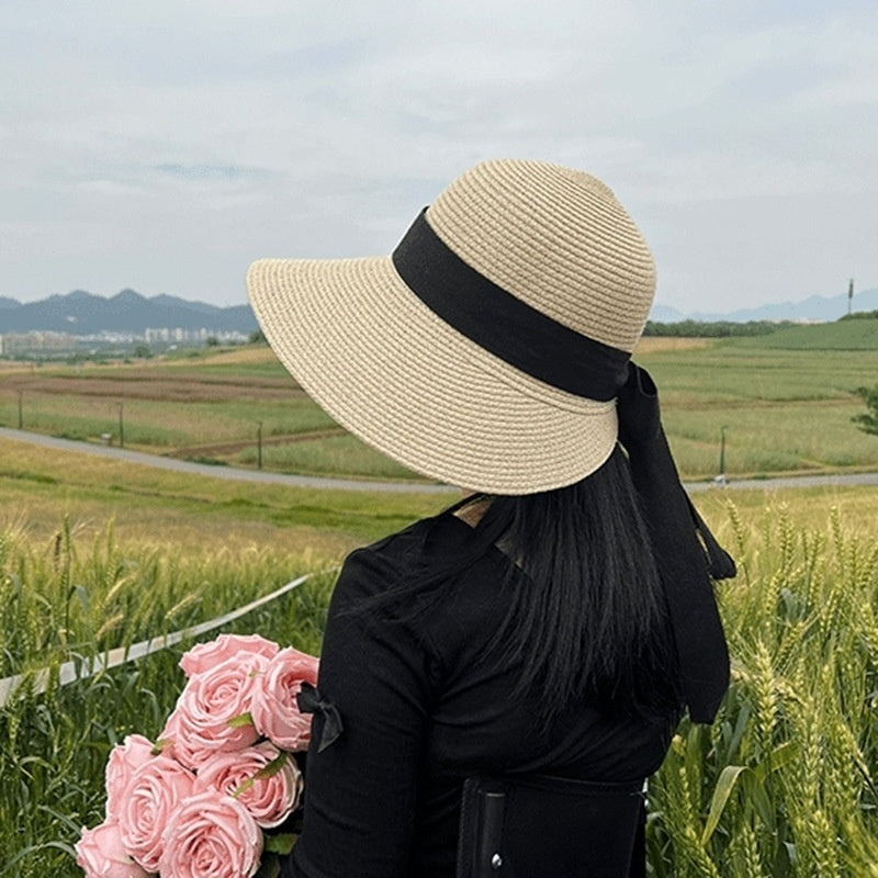 Chapeau pour femme avec nœud français élégant