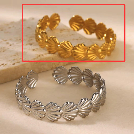 Vintage Ocean Style Stainless Steel Bracelet