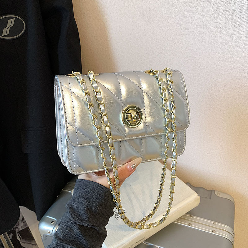 Sacs à bandoulière à chaîne en fil pour femmes