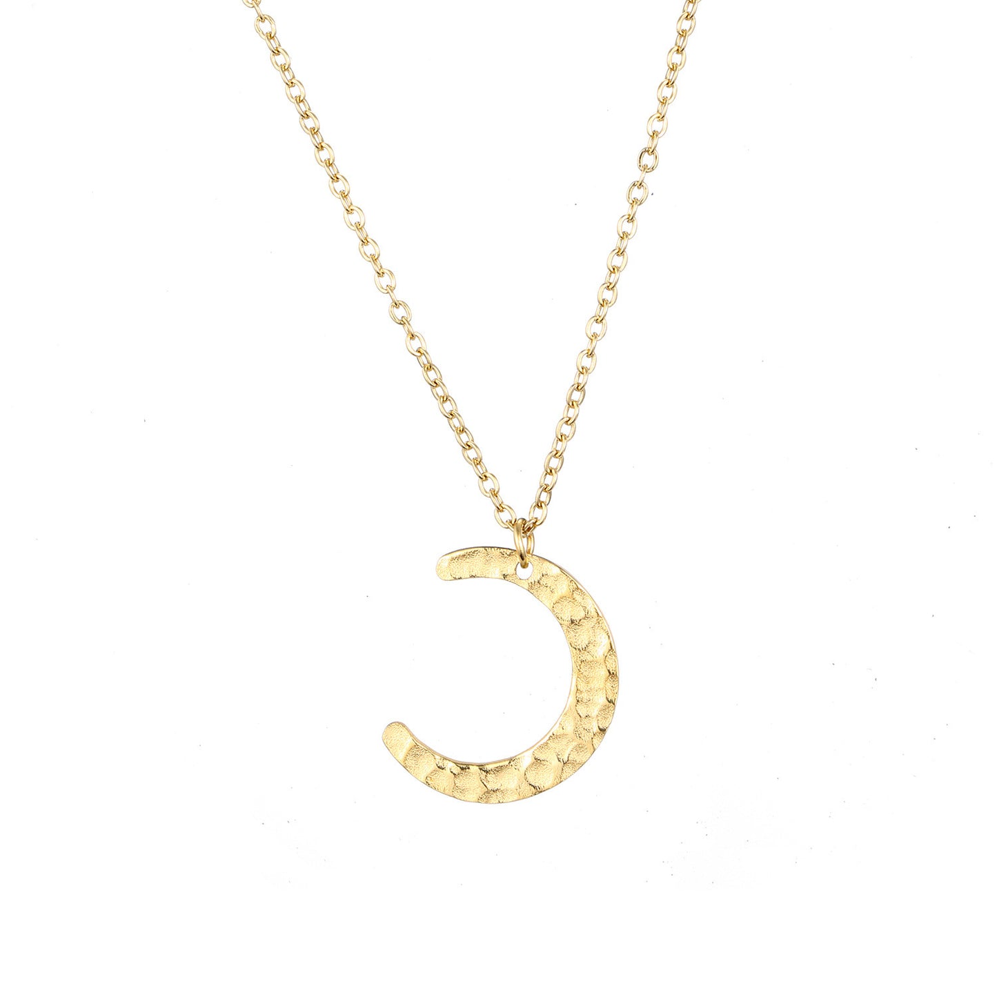 10217 European And American Jewelry Moon Female Necklace L316 Stainless Steel Necklace Clavicle Chain Hot Sale Cross-Border