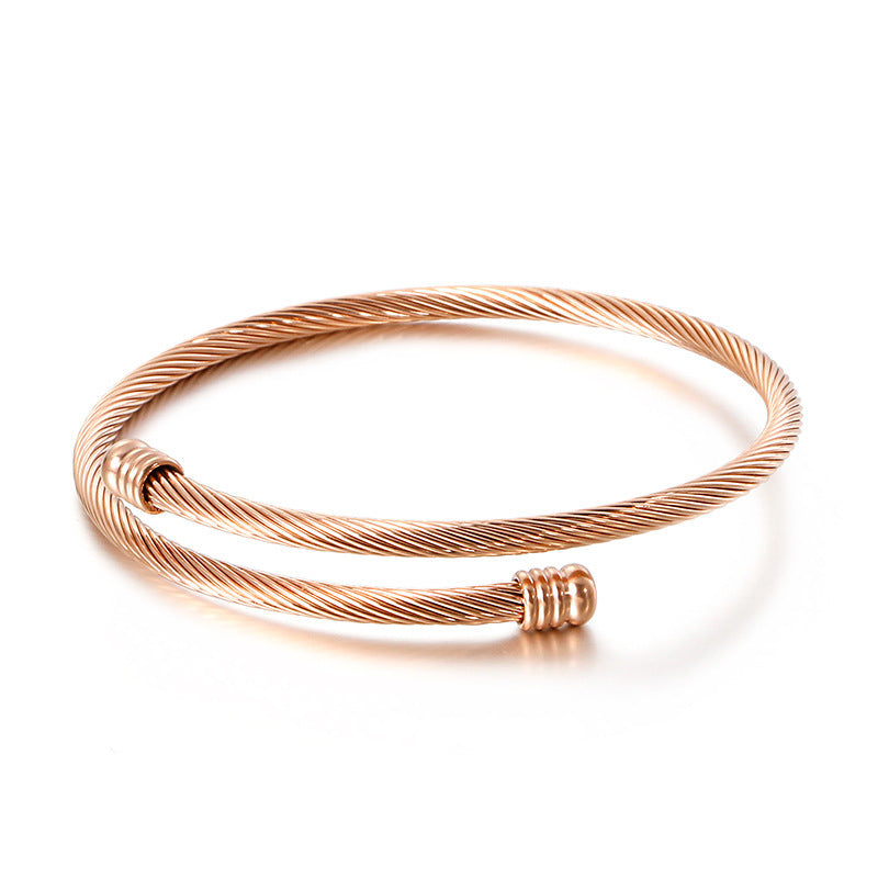 Bracelet Female Metal Titanium Steel Stainless Steel Creative