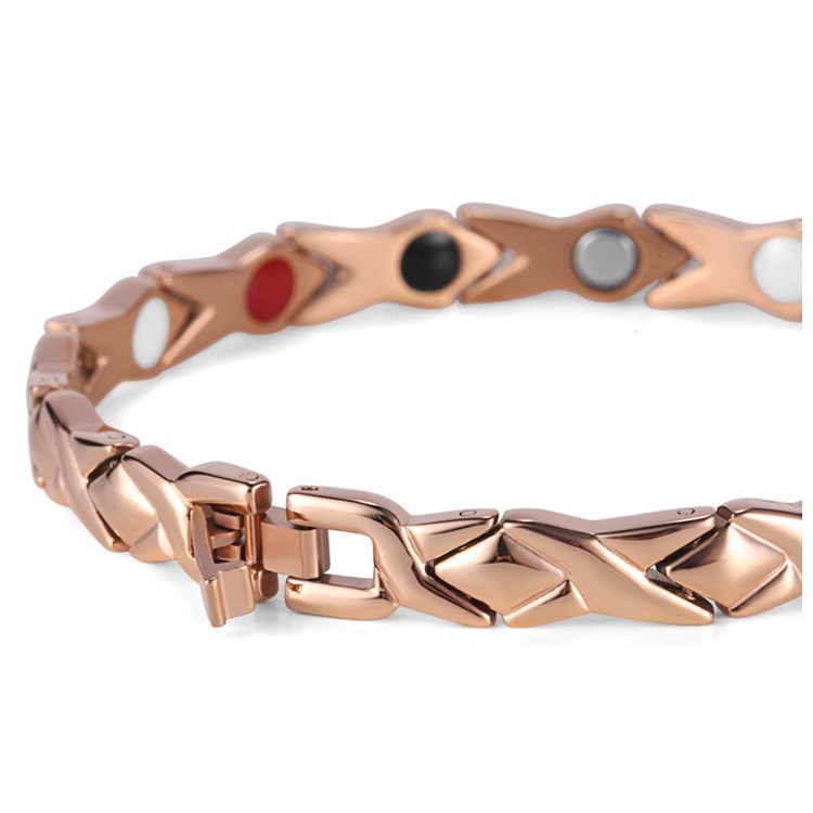 Four-in-one Element Bracelet, Stainless Steel Bracelet, Electroplating Bracelet
