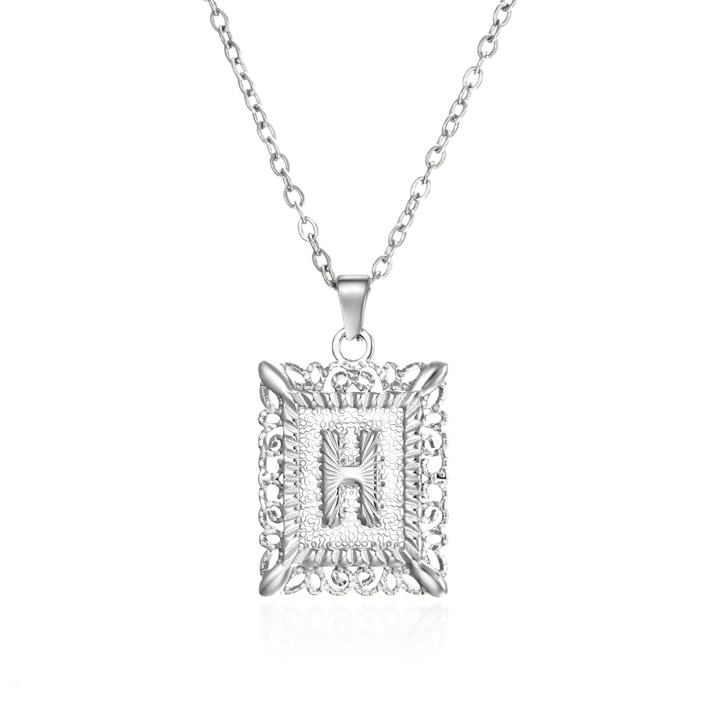 Collier ras du cou en acier inoxydable avec initiales de l'alphabet 26 pour homme et femme, couleur or, idéal pour une fête d'anniversaire ou comme cadeau.
