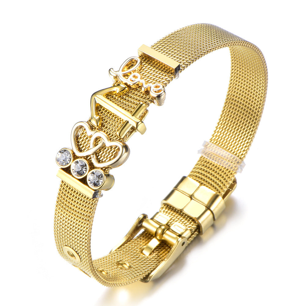 Bracelet Keeper en acier inoxydable