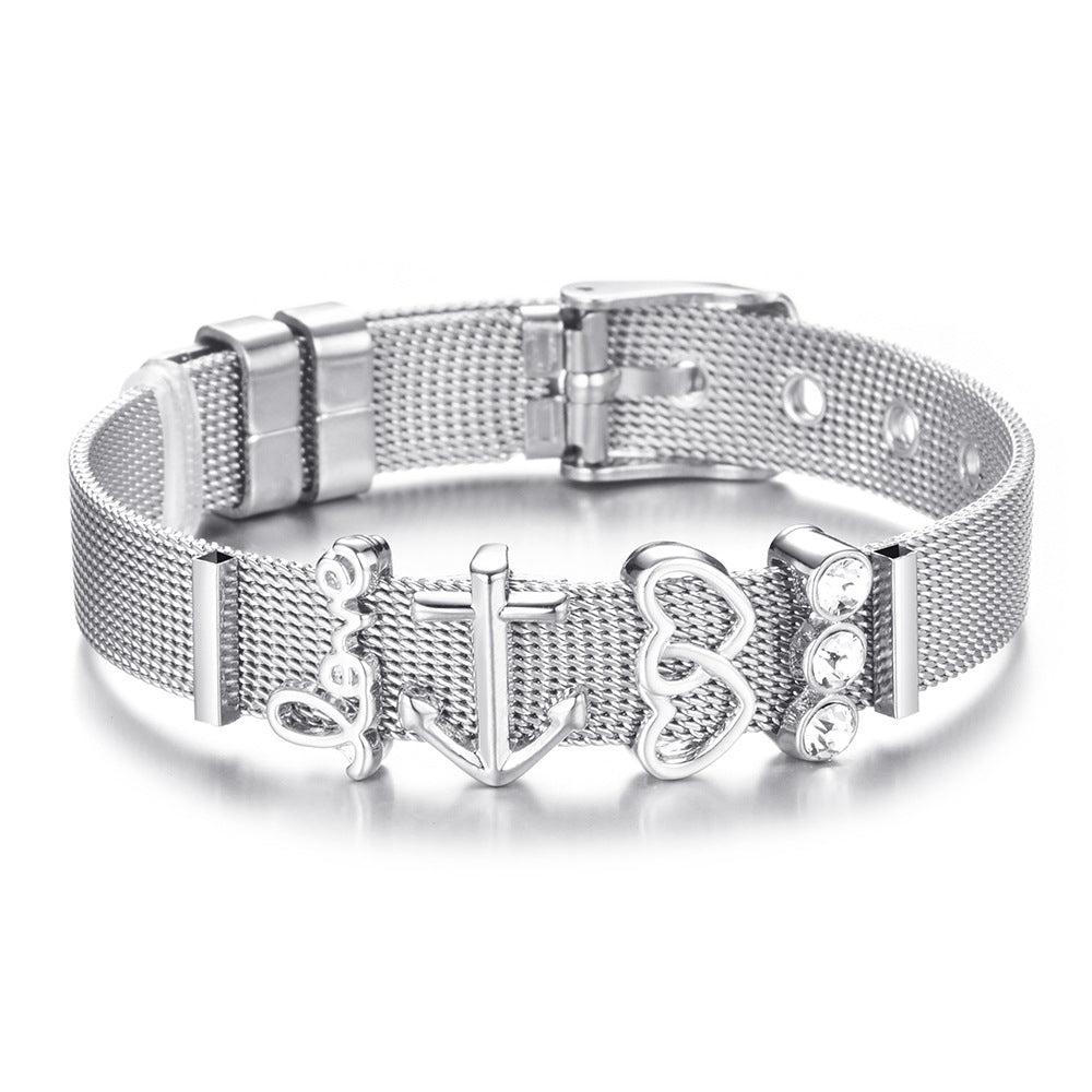 Bracelet Keeper en acier inoxydable