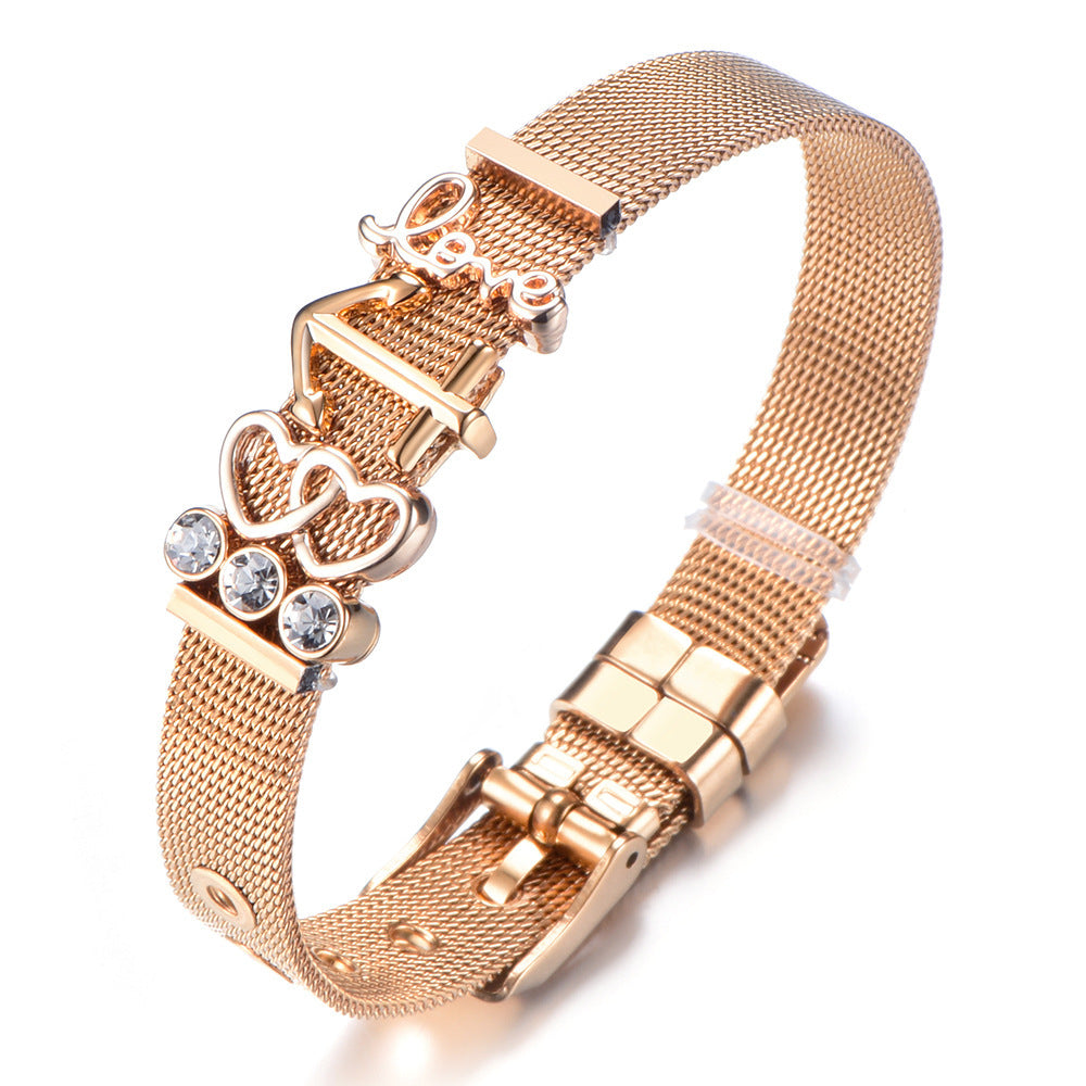 Bracelet Keeper en acier inoxydable