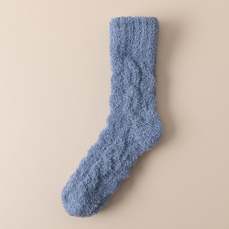 Chaussettes Snow en velours épais
