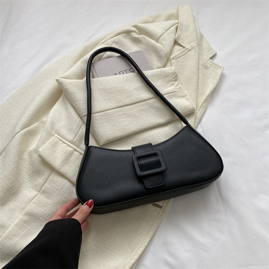 Petit sac carré à bandoulière texturé de style occidental