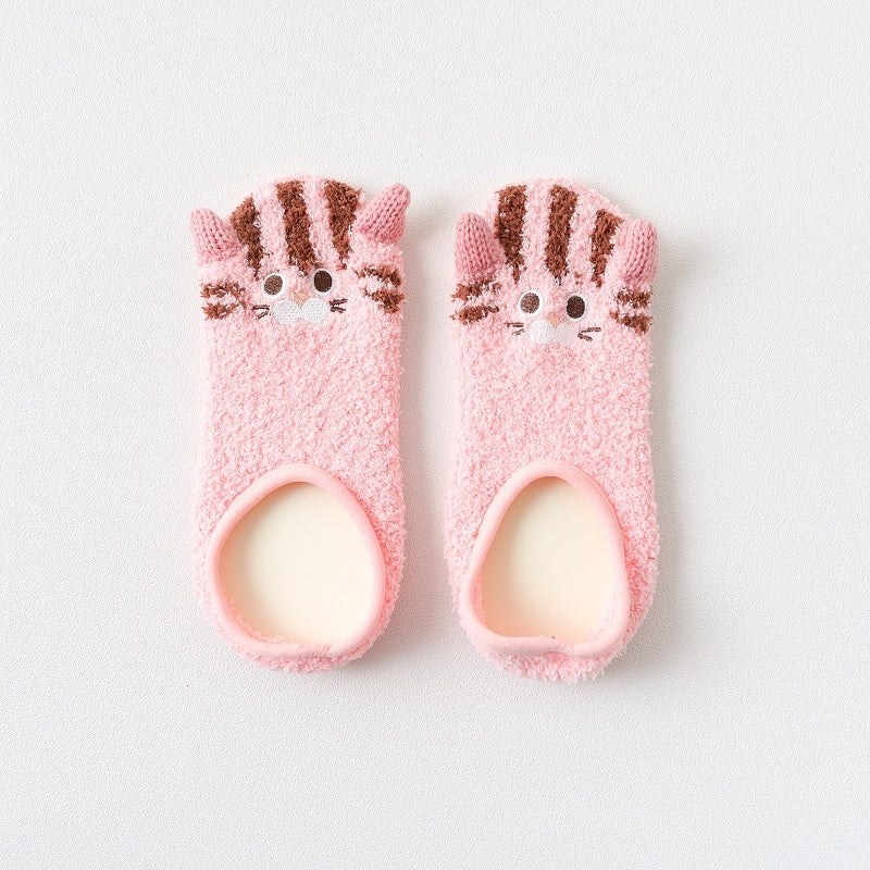 Chaussettes de sol épaisses et chaudes