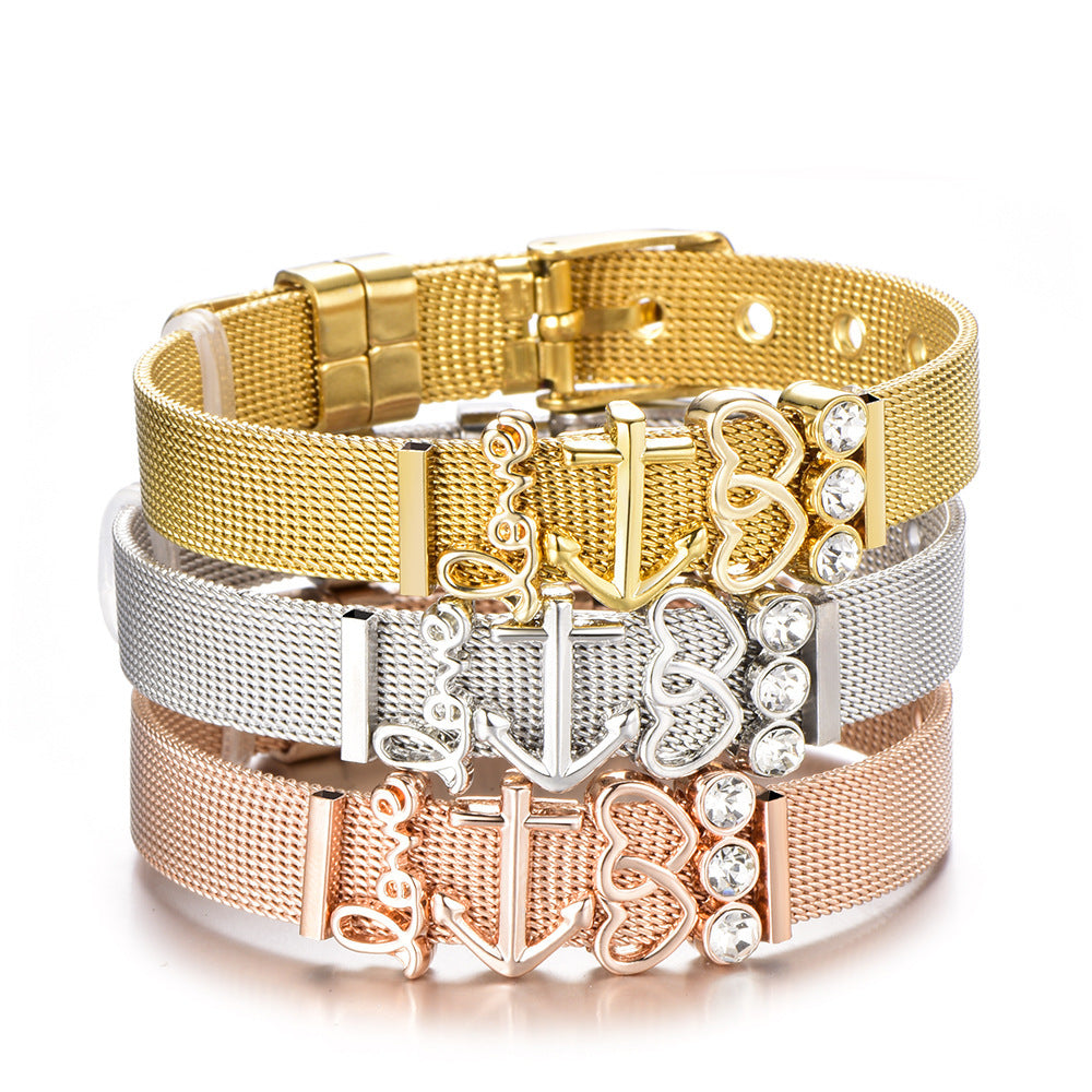 Bracelet Keeper en acier inoxydable