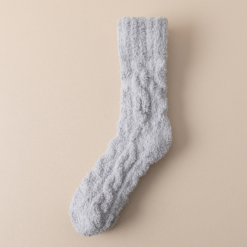 Chaussettes Snow en velours épais