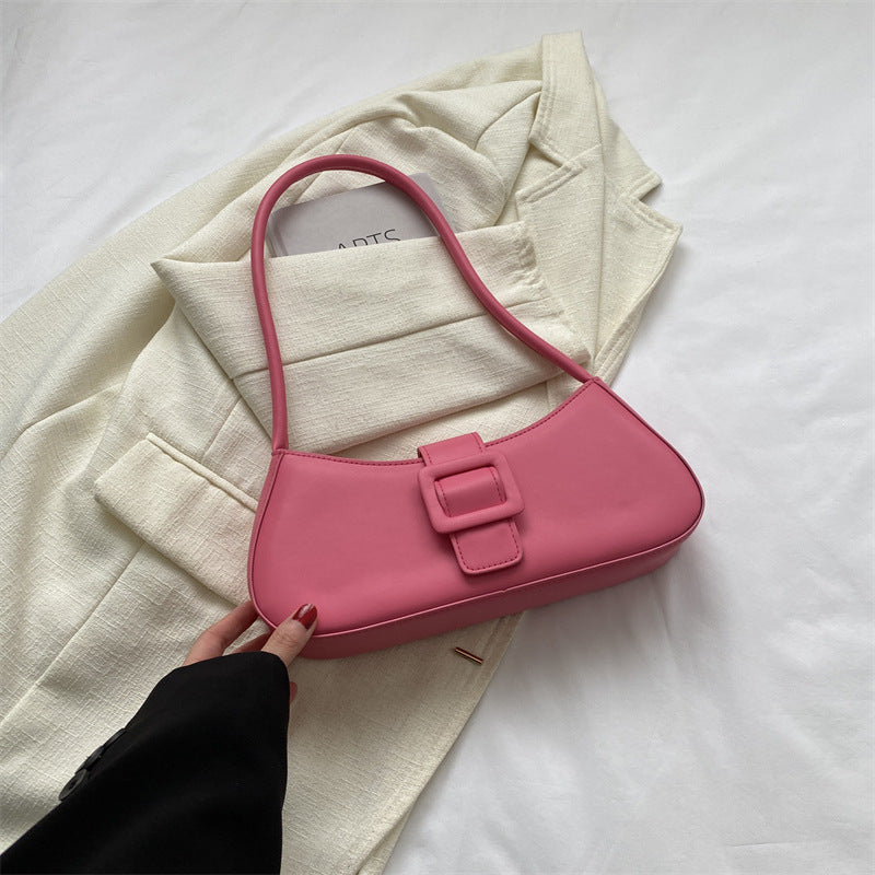 Petit sac carré à bandoulière texturé de style occidental