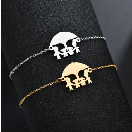 Family Series Stainless Steel Bracelet