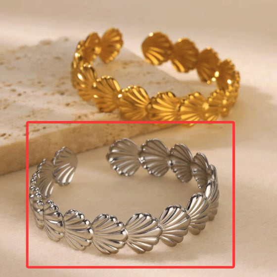 Vintage Ocean Style Stainless Steel Bracelet