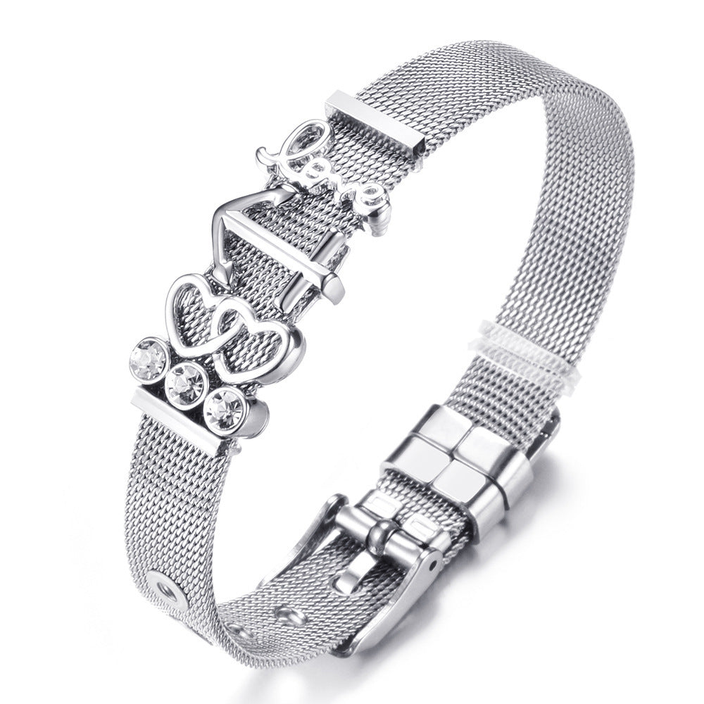 Bracelet Keeper en acier inoxydable