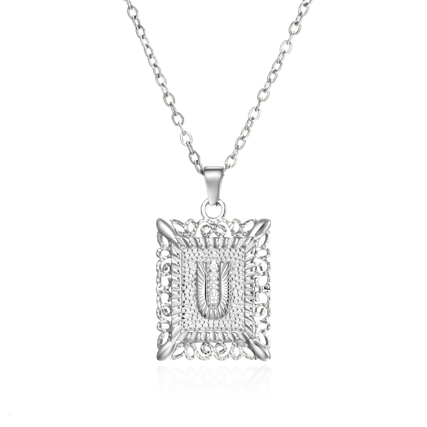 Collier ras du cou en acier inoxydable avec initiales de l'alphabet 26 pour homme et femme, couleur or, idéal pour une fête d'anniversaire ou comme cadeau.