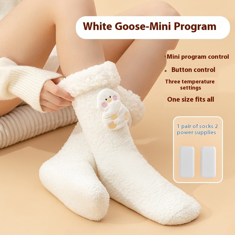 Chaussettes Groomy chauffantes électriques