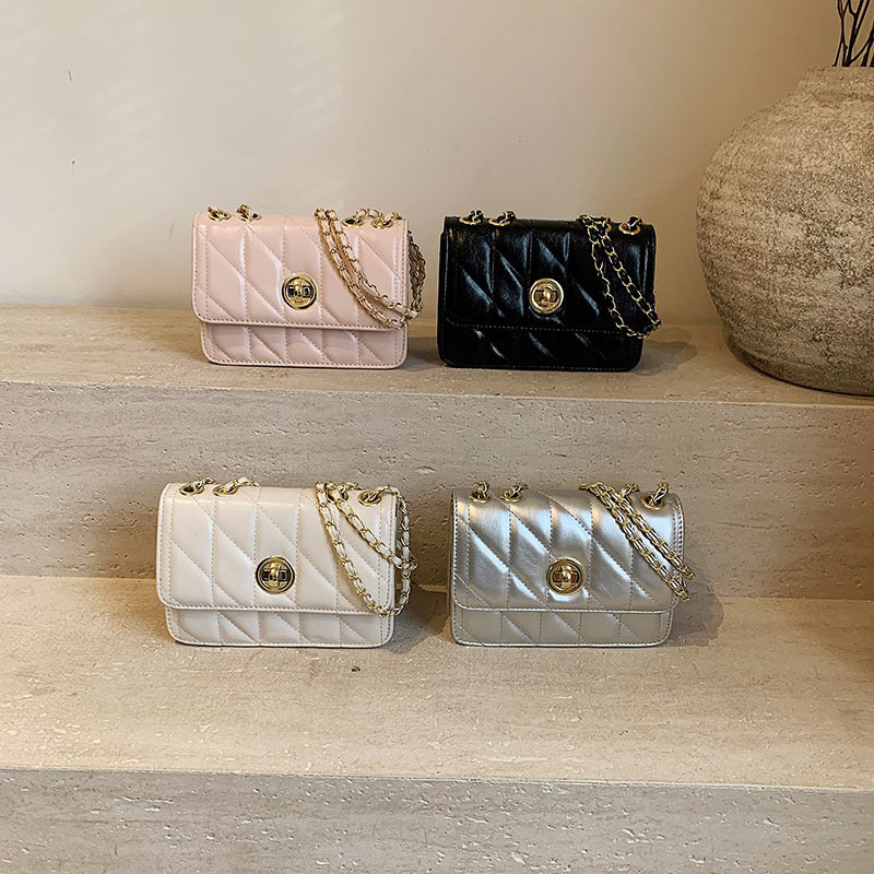 Sacs à bandoulière à chaîne en fil pour femmes