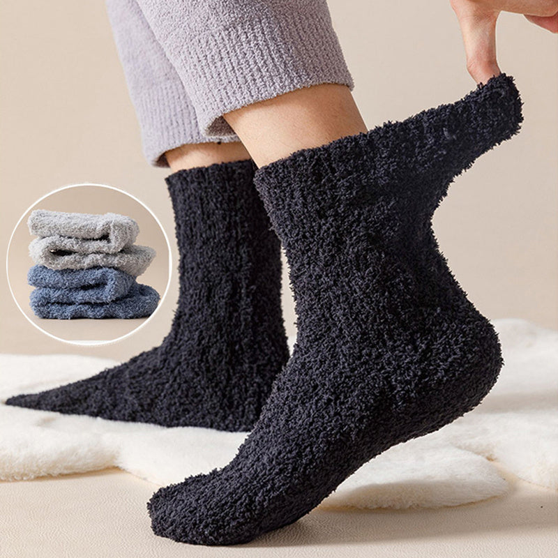 Chaussettes Snow en velours épais