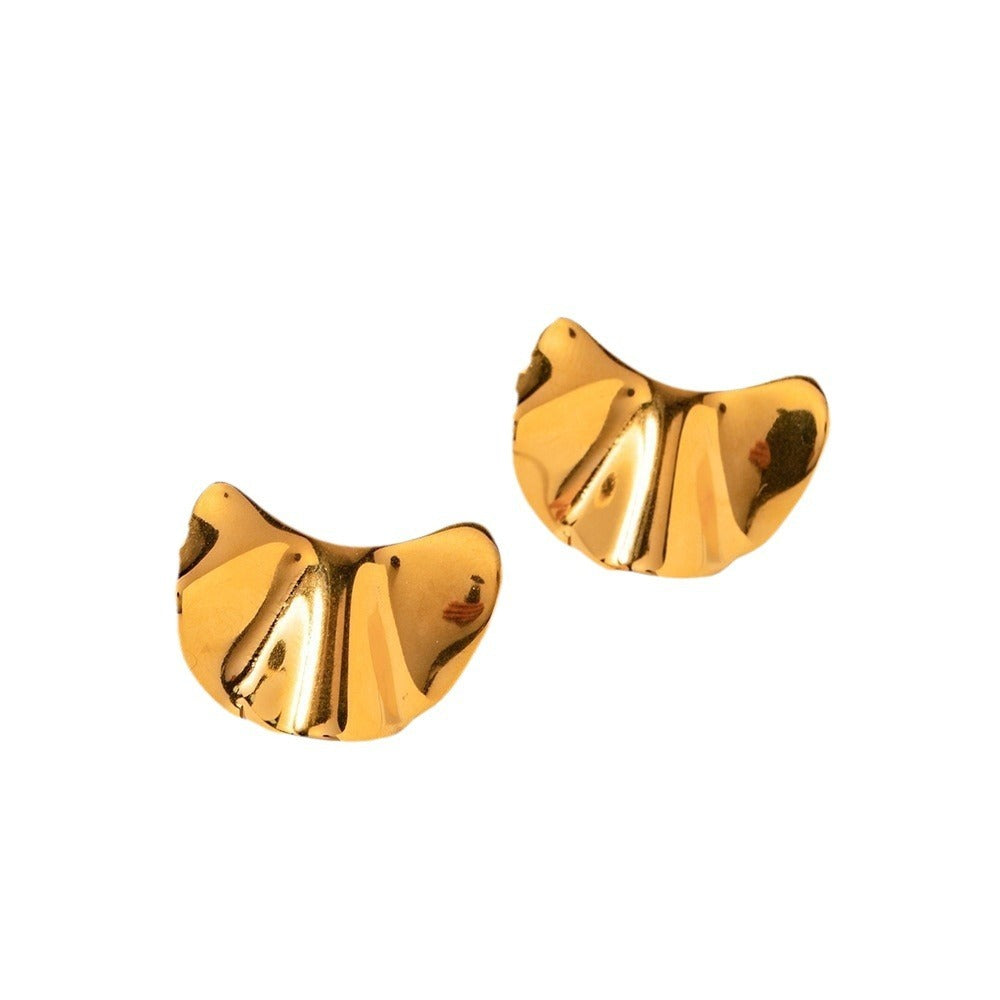 Boucles d'oreilles en acier inoxydable, titane, or