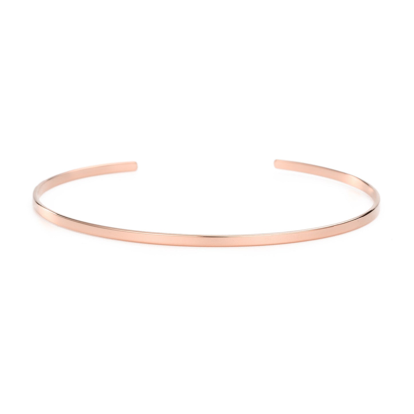 Bracelet en acier inoxydable et or rose