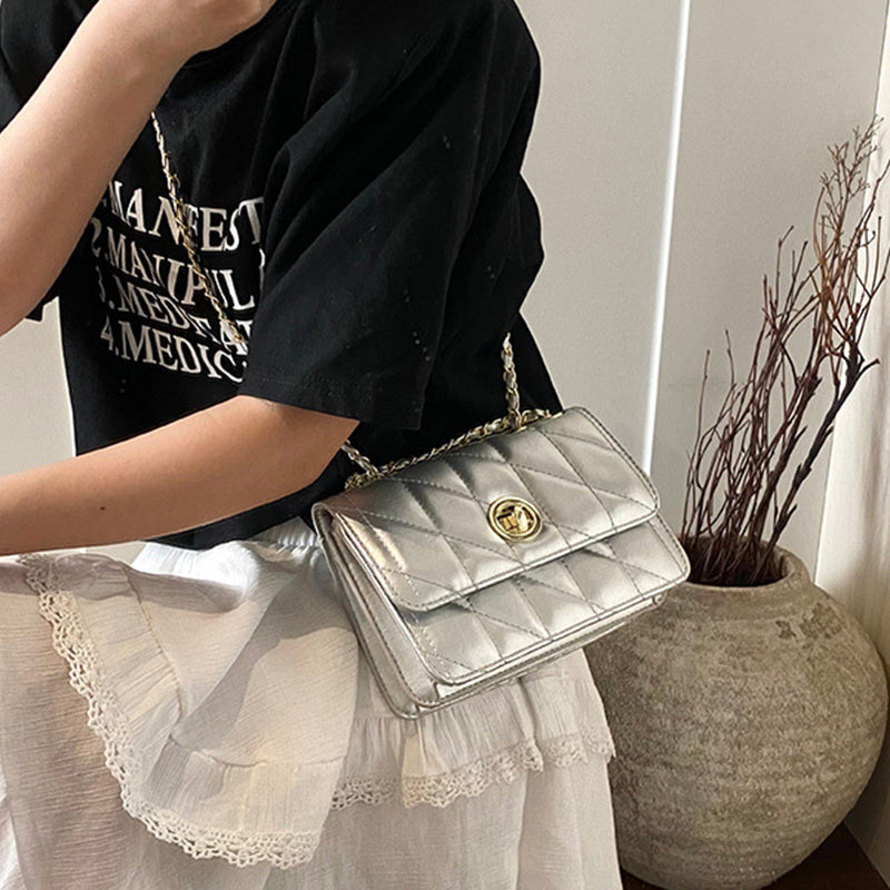 Sacs à bandoulière à chaîne en fil pour femmes