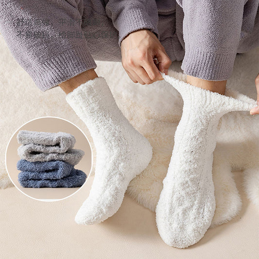 Chaussettes Snow en velours épais