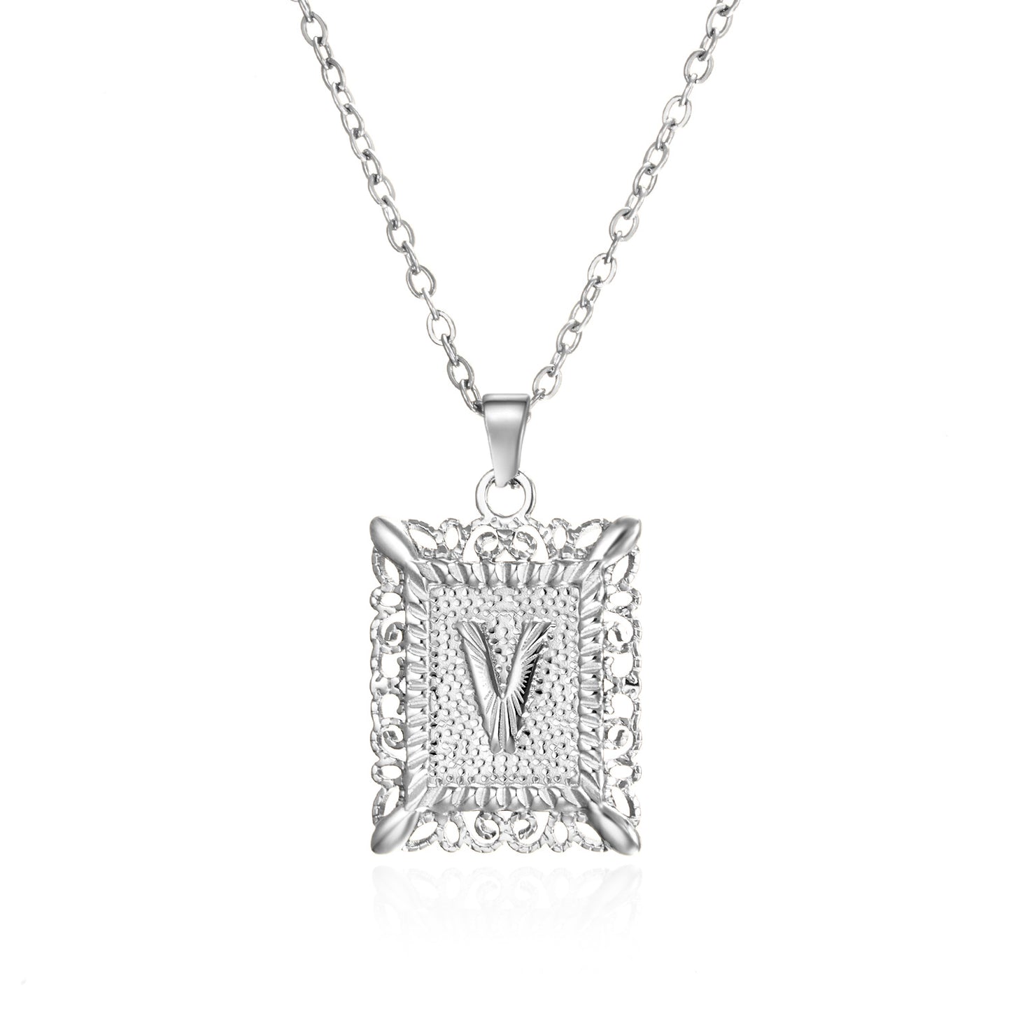 Collier ras du cou en acier inoxydable avec initiales de l'alphabet 26 pour homme et femme, couleur or, idéal pour une fête d'anniversaire ou comme cadeau.