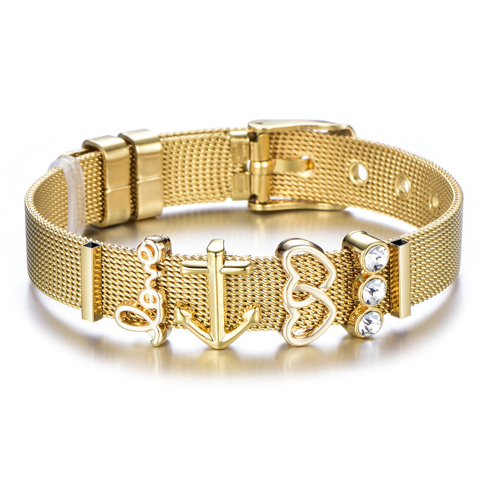 Bracelet Keeper en acier inoxydable
