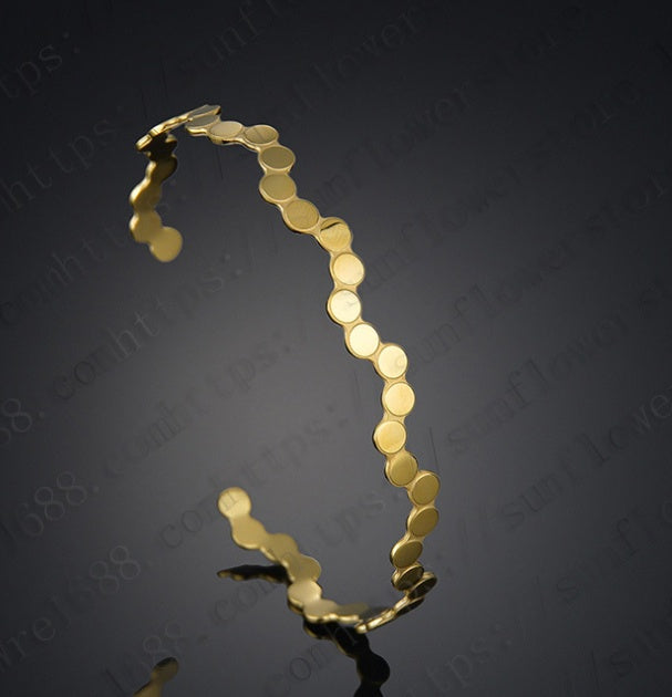 Bracelet en acier inoxydable véritable