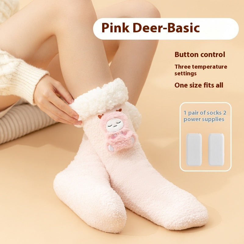Chaussettes Groomy chauffantes électriques