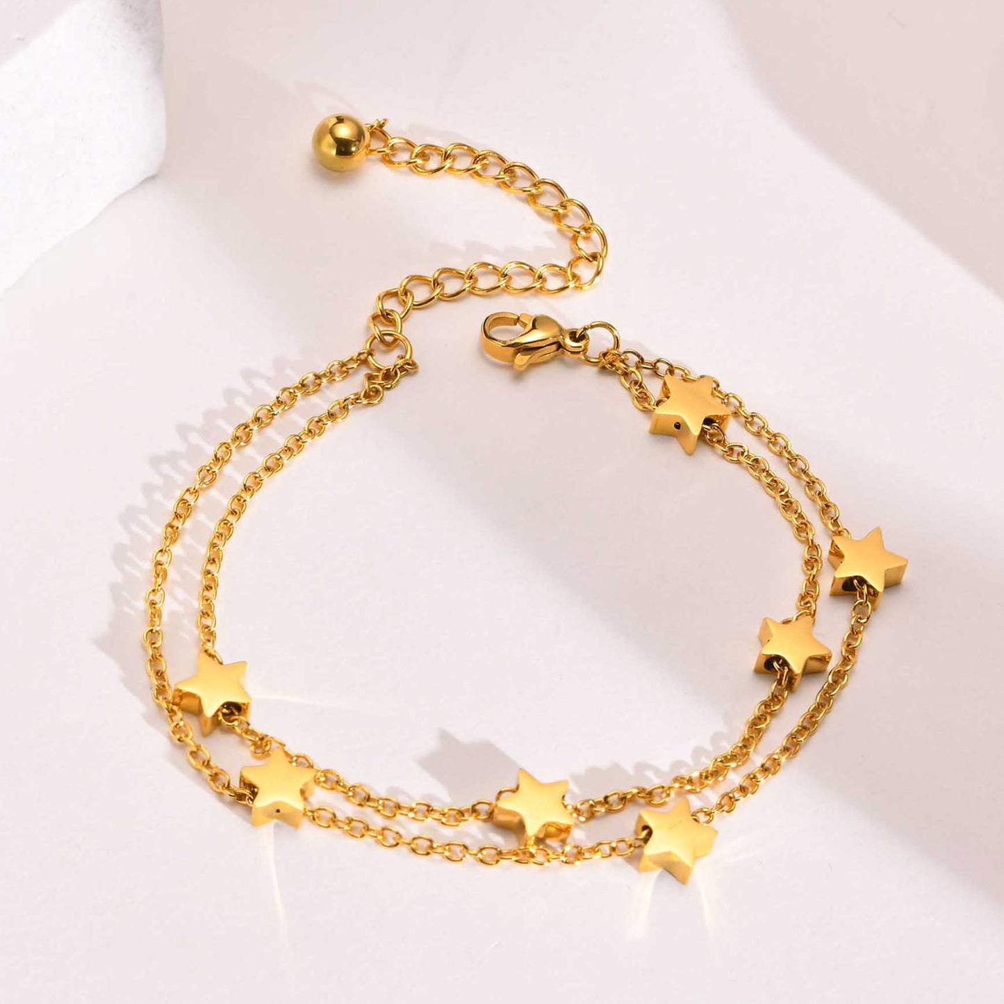 Stainless Steel XINGX Double-layer Bracelet