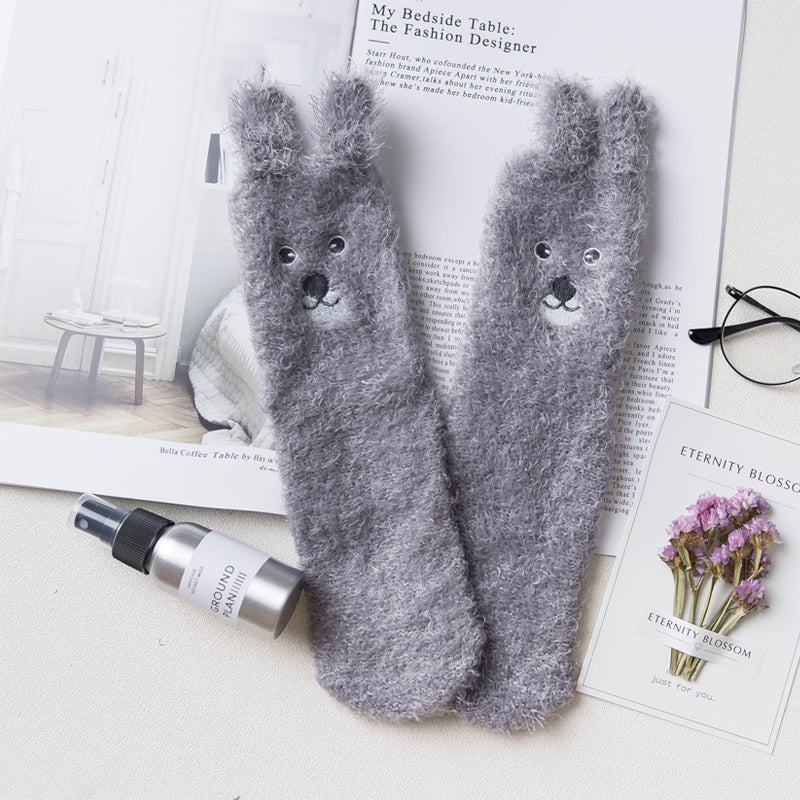 Chaussettes de sol épaisses et chaudes