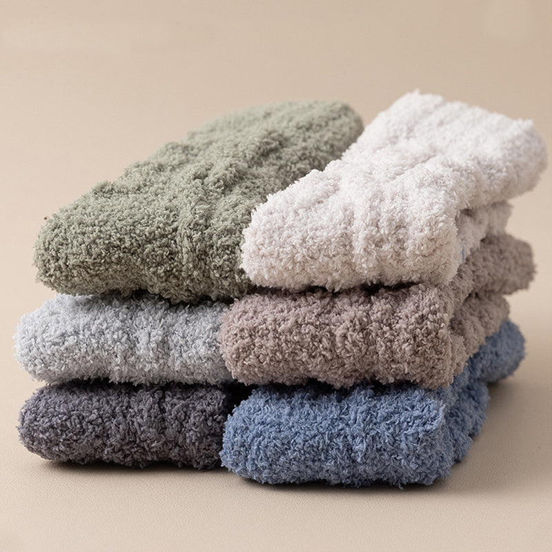 Chaussettes Snow en velours épais