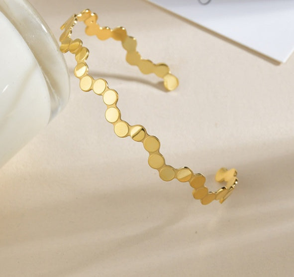 Bracelet en acier inoxydable véritable