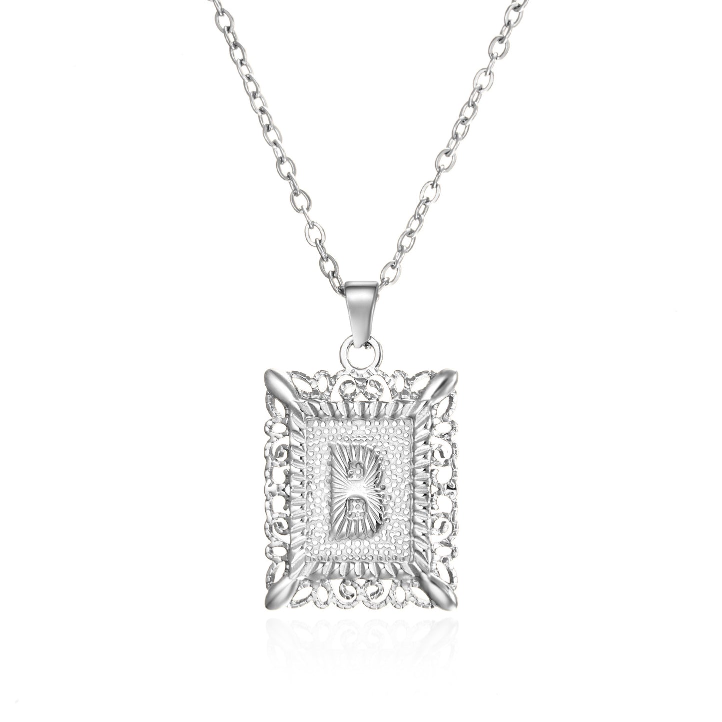 Collier ras du cou en acier inoxydable avec initiales de l'alphabet 26 pour homme et femme, couleur or, idéal pour une fête d'anniversaire ou comme cadeau.