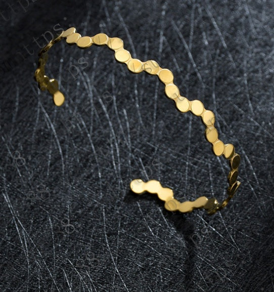 Bracelet en acier inoxydable véritable