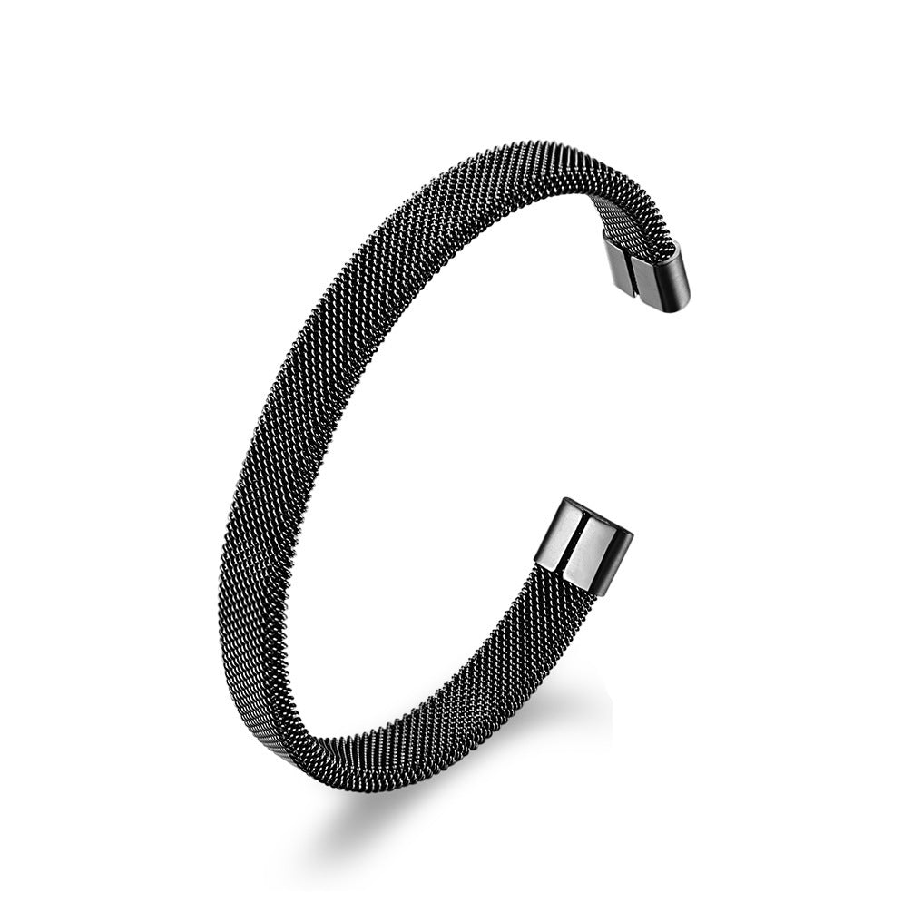 Elastic Stainless Steel Hipster Bracelet