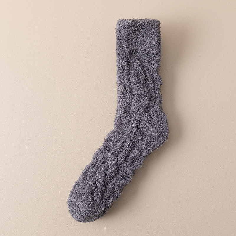 Chaussettes Snow en velours épais