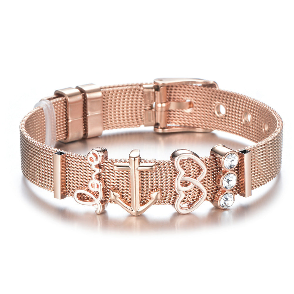 Bracelet Keeper en acier inoxydable